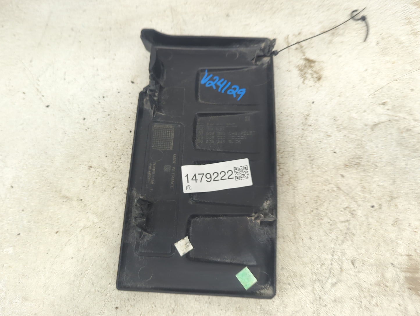 2020 Chevrolet Trax Engine Cover Black 1479222 - Oemusedautoparts1.com