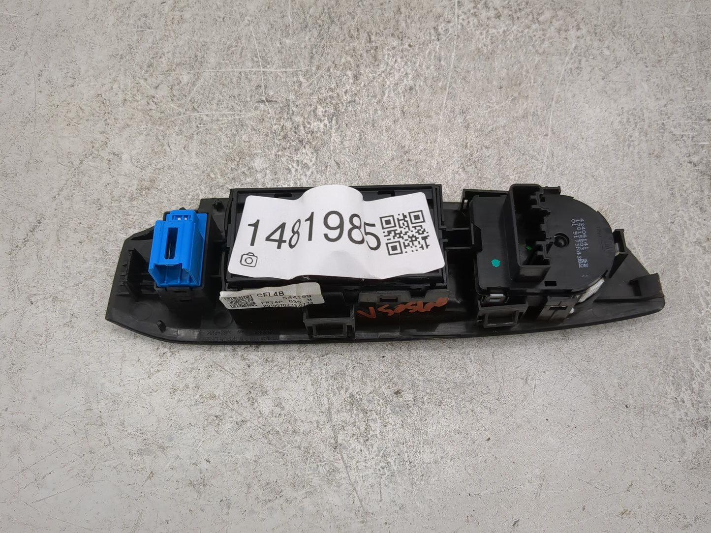 2017-2021 Chevrolet Trax Master Power Window Switch Replacement Driver Side Left P/N:CFL4B 544159 Fits OEM Used Auto Parts -