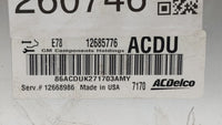 2017-2018 Chevrolet Trax PCM Engine Control Computer ECU ECM PCU OEM P/N:12685776 12668986, 12692201 Fits Fits 2017 2018 201