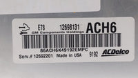 2017-2018 Chevrolet Trax PCM Engine Control Computer ECU ECM PCU OEM P/N:12692201 12698131 Fits Fits 2017 2018 2019 OEM Used