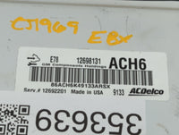 2017-2018 Chevrolet Trax PCM Engine Control Computer ECU ECM PCU OEM P/N:12697793 12706635, 12679097 Fits Fits 2017 2018 201