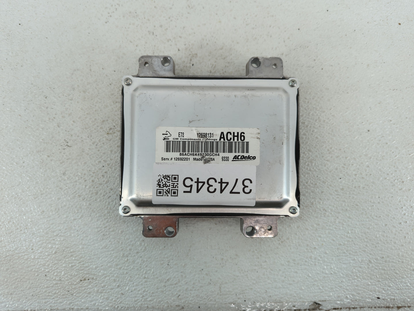 2017-2018 Chevrolet Trax PCM Engine Control Computer ECU ECM PCU OEM P/N:12697793 12706635, 12679097 Fits Fits 2017 2018 201