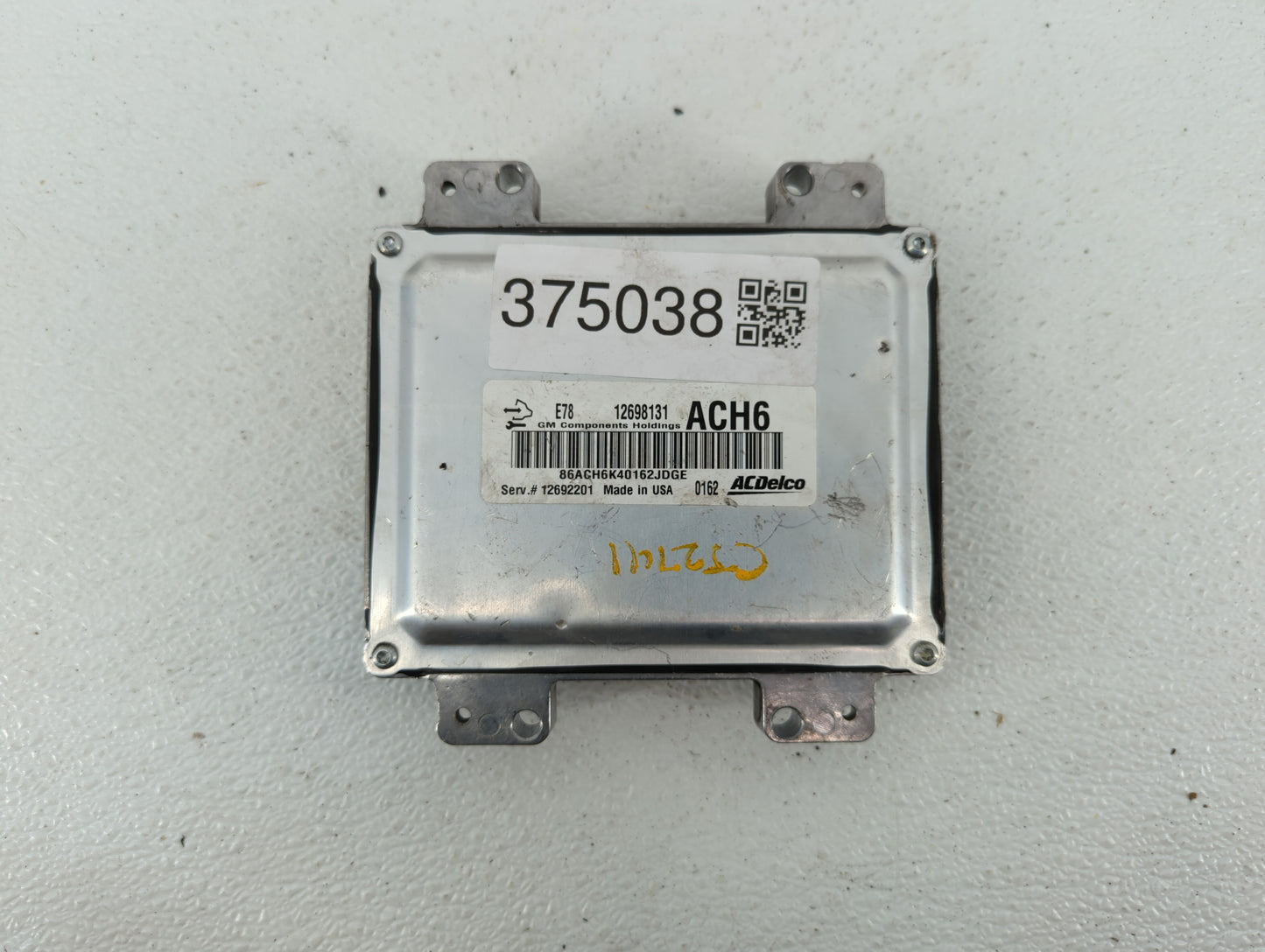 2017-2018 Chevrolet Trax PCM Engine Control Computer ECU ECM PCU OEM P/N:12697793 12706635, 12679097 Fits Fits 2017 2018 201