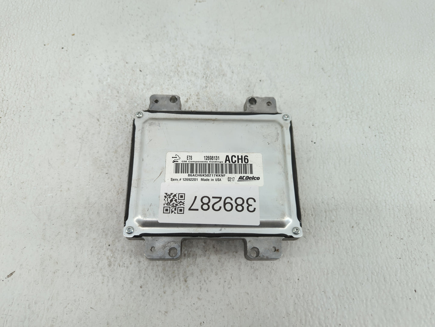 2017-2018 Chevrolet Trax PCM Engine Control Computer ECU ECM PCU OEM P/N:12685776 12668986, 12698131 Fits Fits 2017 2018 201