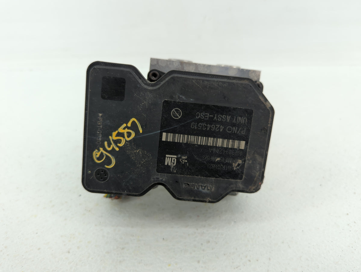 2017-2021 Chevrolet Trax Anti-Lock Brake ABS Pump Module Actuator OEM P/N:42520669 HS7A-12A650-ABB Fits OEM Used Auto Parts 