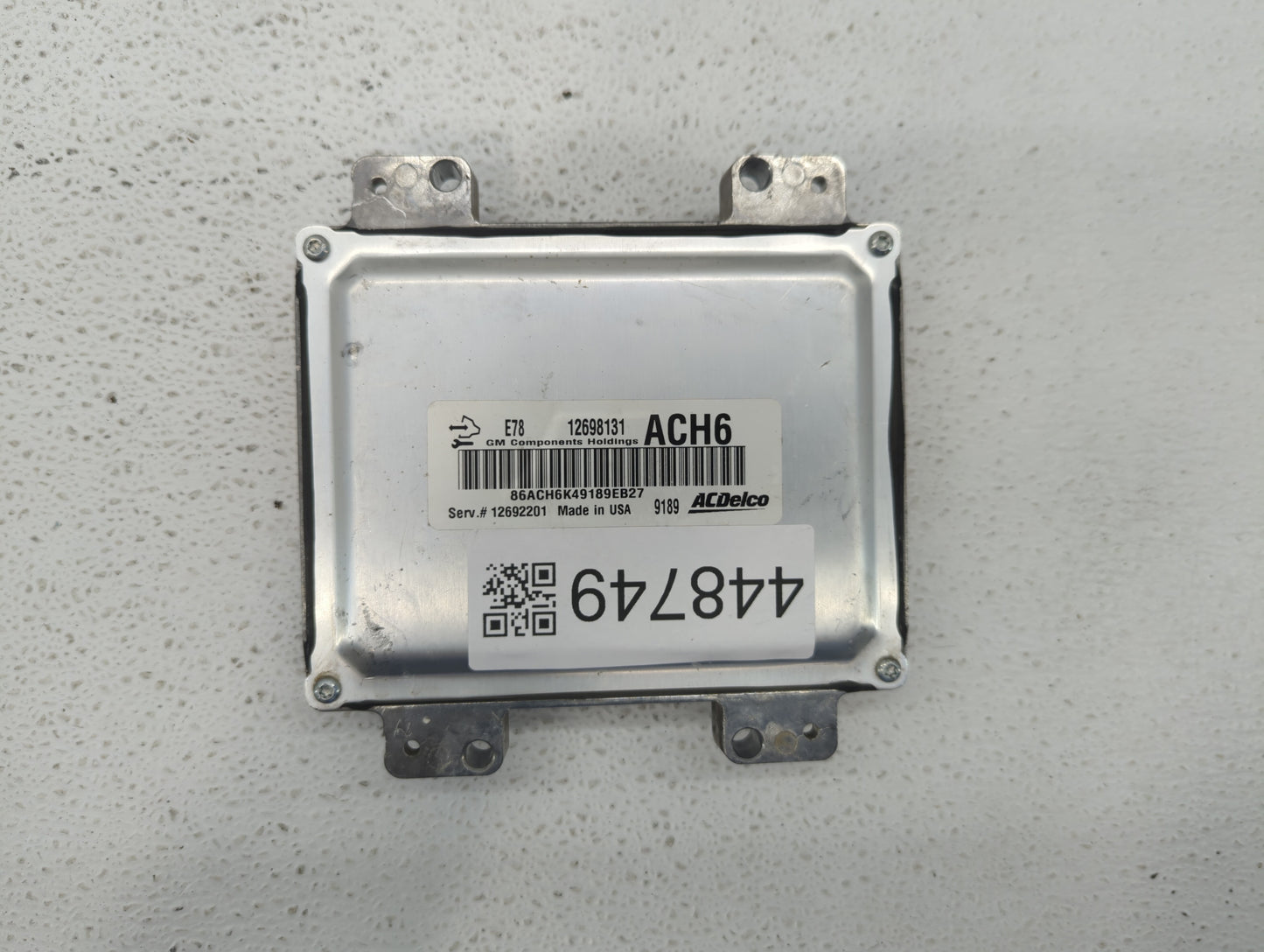 2017-2021 Chevrolet Trax PCM Engine Control Computer ECU ECM PCU OEM P/N:12692201 12697718 Fits Fits 2017 2018 2019 2020 202