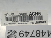 2017-2021 Chevrolet Trax PCM Engine Control Computer ECU ECM PCU OEM P/N:12692201 12697718 Fits Fits 2017 2018 2019 2020 202
