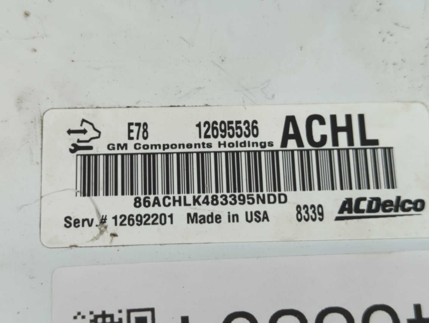 2017-2021 Chevrolet Trax PCM Engine Control Computer ECU ECM PCU OEM P/N:12668986 12685776 Fits Fits 2017 2018 2019 2020 202