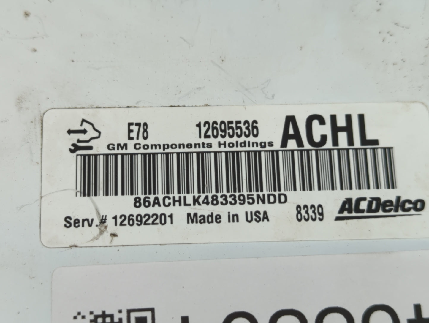 2017-2021 Chevrolet Trax PCM Engine Control Computer ECU ECM PCU OEM P/N:12668986 12685776 Fits Fits 2017 2018 2019 2020 202