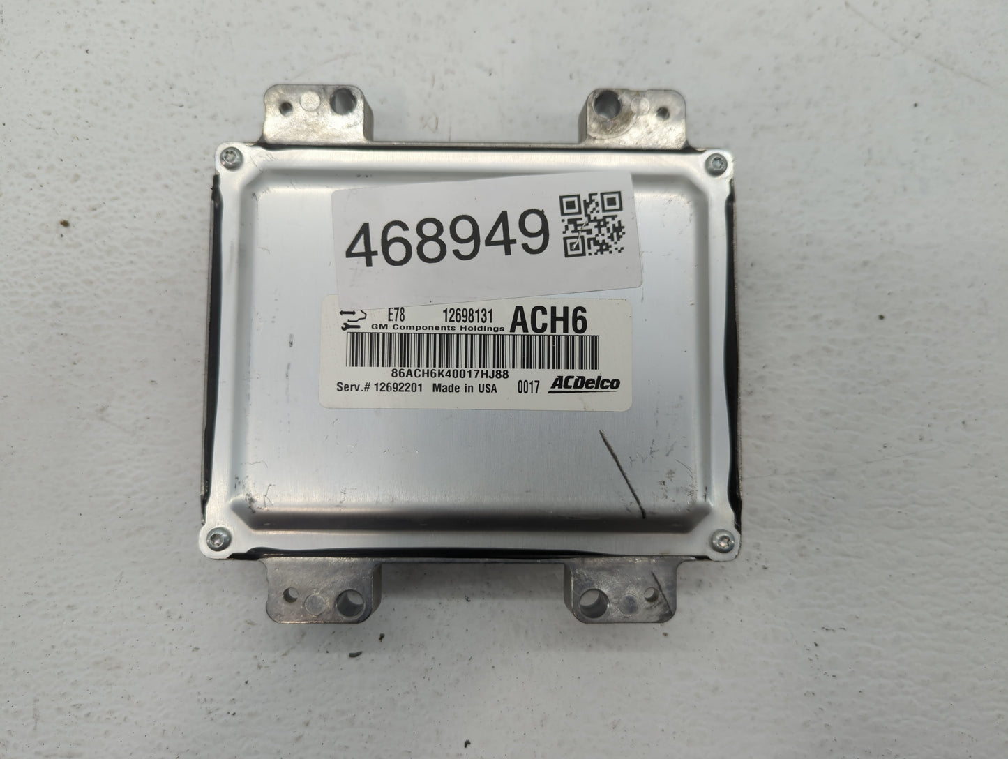 2017-2021 Chevrolet Trax PCM Engine Control Computer ECU ECM PCU OEM P/N:12668986 12685776 Fits Fits 2017 2018 2019 2020 202