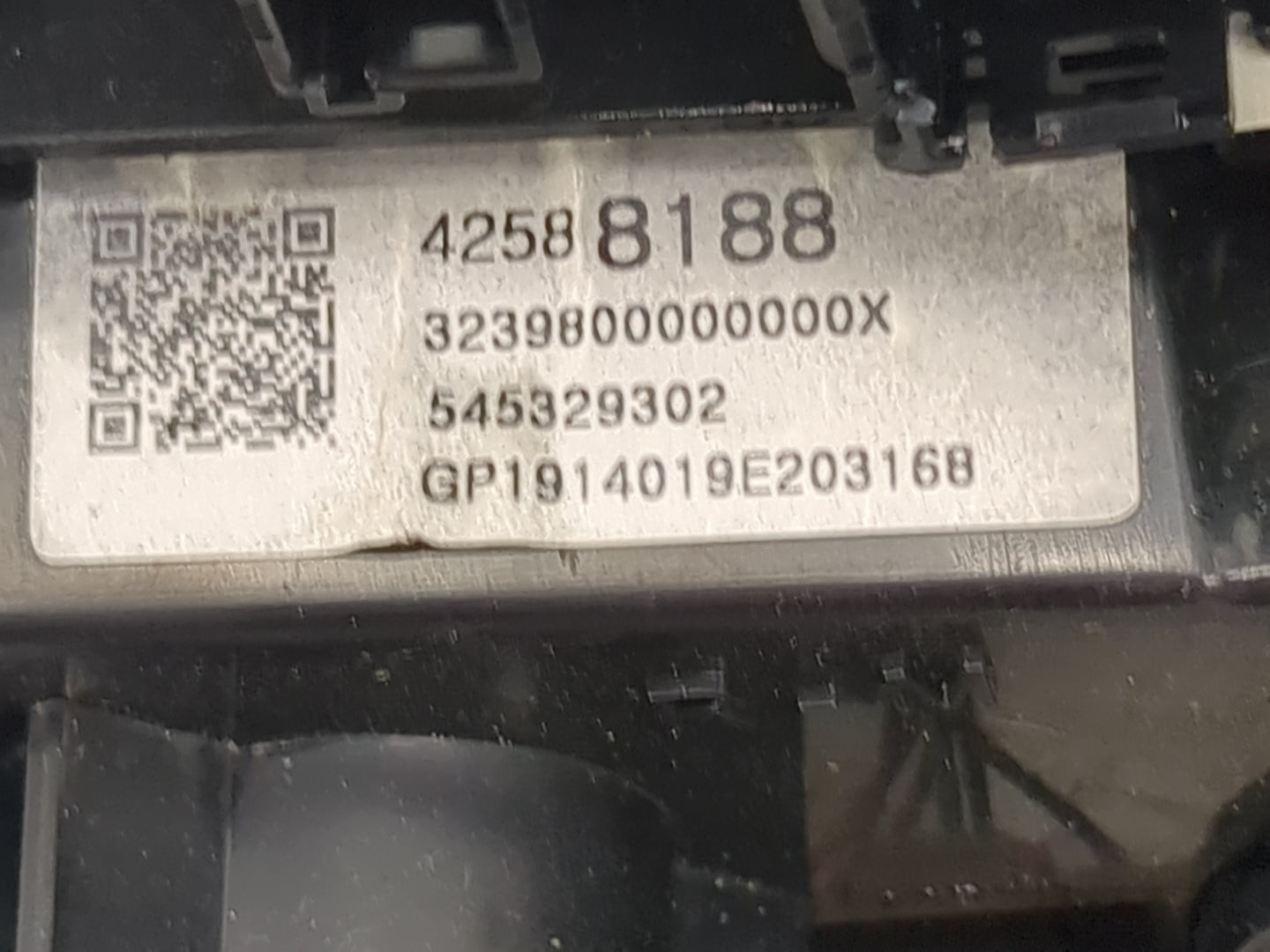 2017-2021 Chevrolet Trax Climate Control Module Temperature AC/Heater Replacement P/N:42588188 Fits Fits 2017 2018 2019 2020