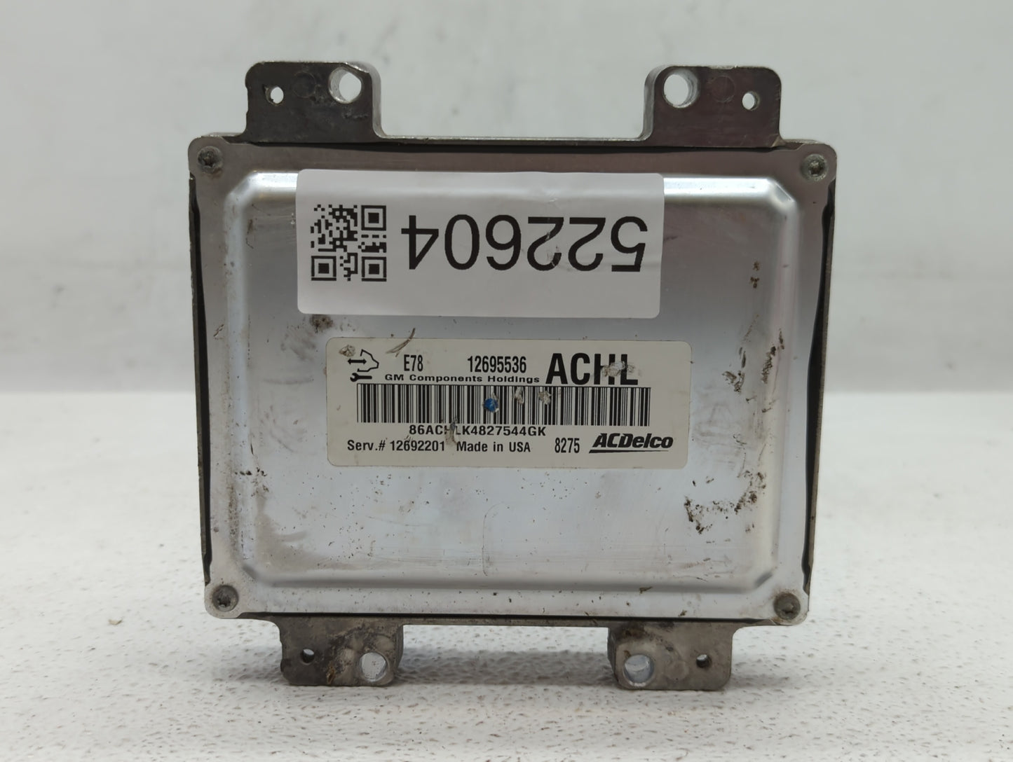 2017-2021 Chevrolet Trax PCM Engine Control Computer ECU ECM PCU OEM P/N:12695536 12698131 Fits Fits 2017 2018 2019 2020 202