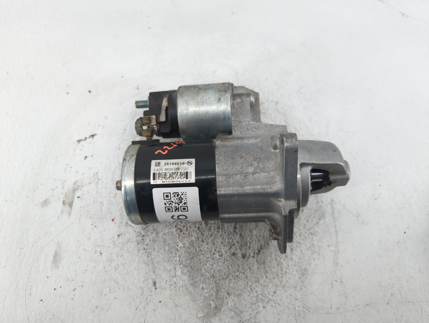 2013-2021 Chevrolet Trax Car Starter Motor Solenoid OEM P/N:M000T39173ZC 25194634 Fits OEM Used Auto Parts - Oemusedautopart