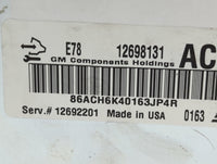2017-2021 Chevrolet Trax PCM Engine Control Computer ECU ECM PCU OEM P/N:12698131 Fits Fits 2017 2018 2019 2020 2021 OEM Use