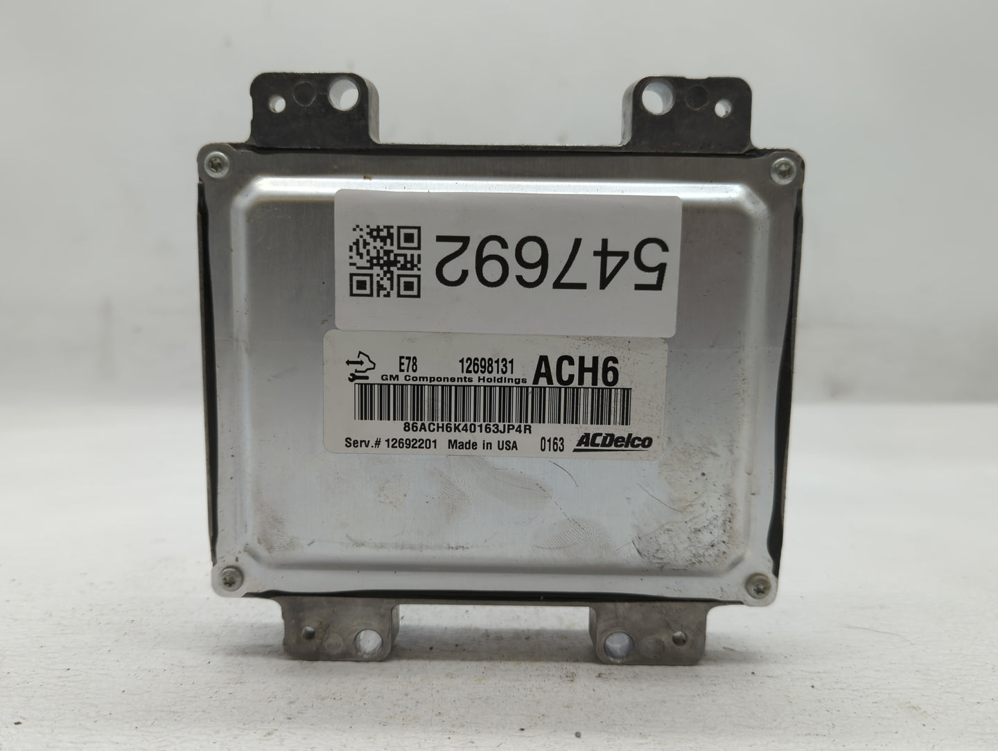 2017-2021 Chevrolet Trax PCM Engine Control Computer ECU ECM PCU OEM P/N:12698131 Fits Fits 2017 2018 2019 2020 2021 OEM Use