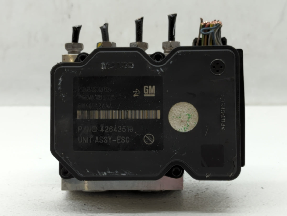 2017-2021 Chevrolet Trax Anti-Lock Brake ABS Pump Module Actuator OEM P/N:42643519 Fits Fits 2017 2018 2019 2020 2021 OEM Us