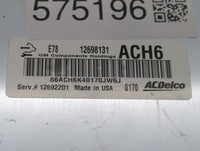 2017-2021 Chevrolet Trax PCM Engine Control Computer ECU ECM PCU OEM P/N:12698131 Fits Fits 2017 2018 2019 2020 2021 OEM Use