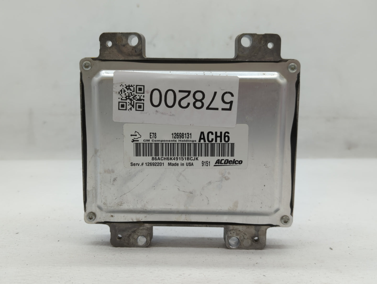 2017-2021 Chevrolet Trax PCM Engine Control Computer ECU ECM PCU OEM P/N:12698131 Fits Fits 2017 2018 2019 2020 2021 OEM Use