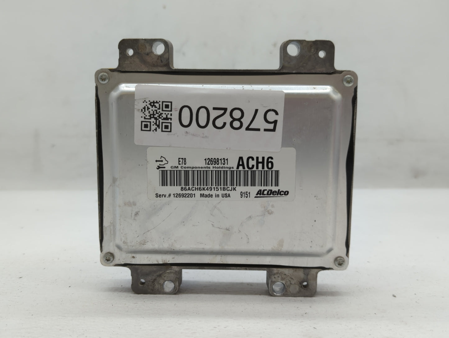 2017-2021 Chevrolet Trax PCM Engine Control Computer ECU ECM PCU OEM P/N:12698131 Fits Fits 2017 2018 2019 2020 2021 OEM Use