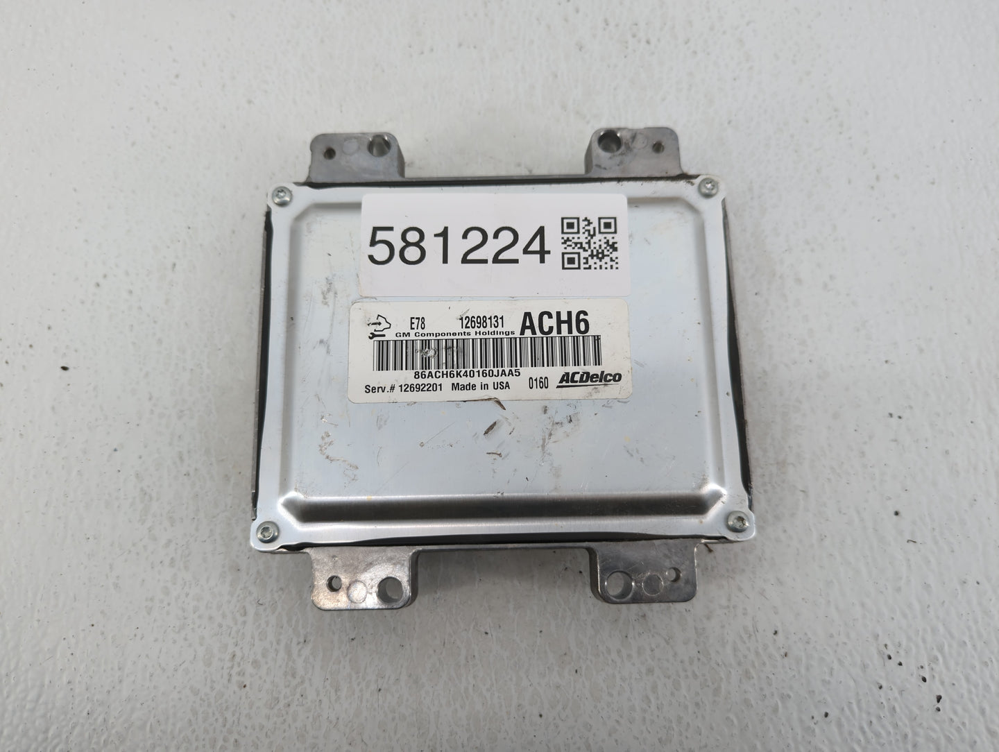 2017-2021 Chevrolet Trax PCM Engine Control Computer ECU ECM PCU OEM P/N:12698131 Fits Fits 2017 2018 2019 2020 2021 OEM Use