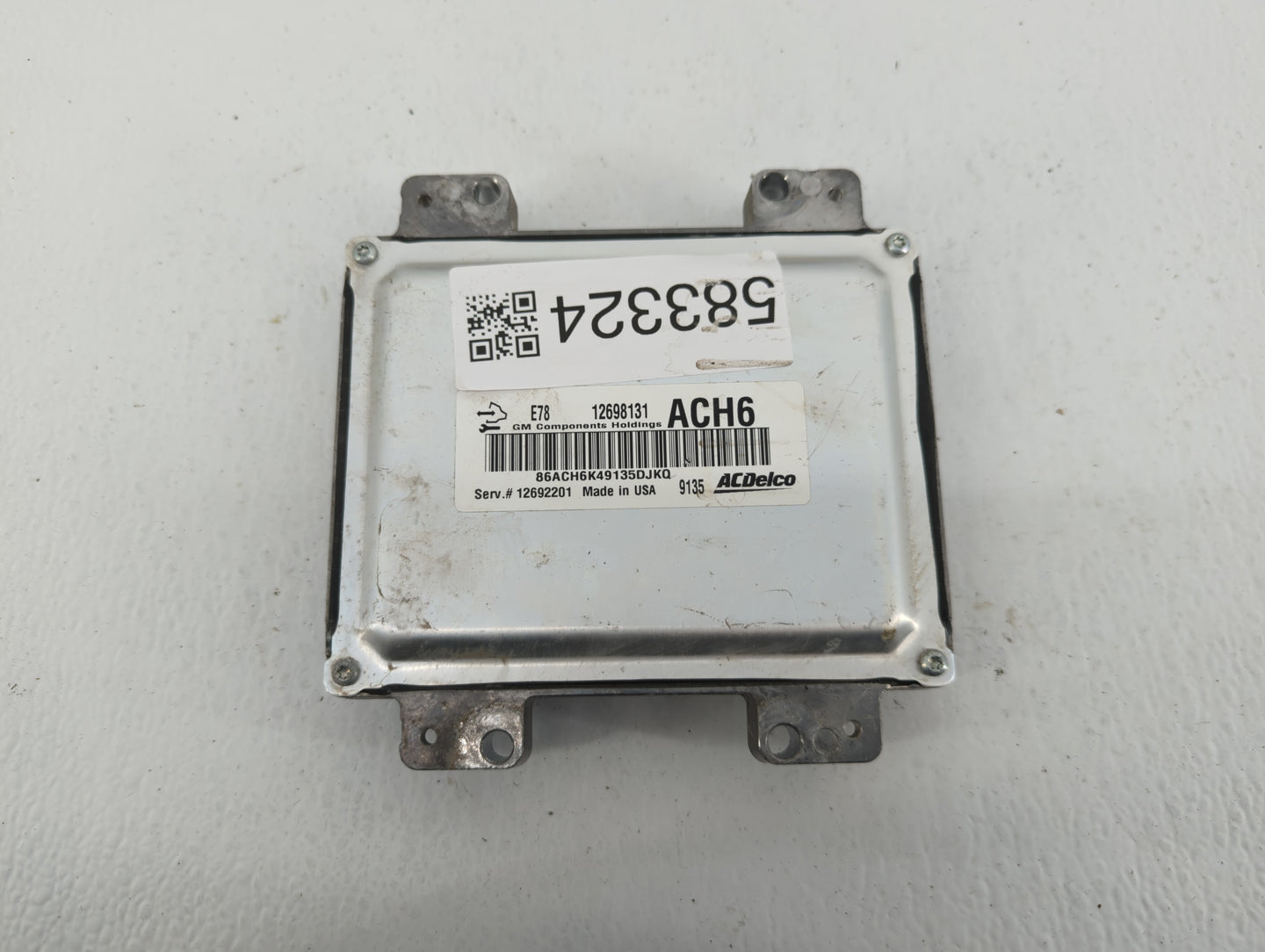 2017-2021 Chevrolet Trax PCM Engine Control Computer ECU ECM PCU OEM P/N:E78 12698131 12698131 Fits Fits 2017 2018 2019 2020