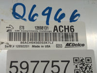 2017-2021 Chevrolet Trax PCM Engine Control Computer ECU ECM PCU OEM P/N:12698131 Fits Fits 2017 2018 2019 2020 2021 OEM Use