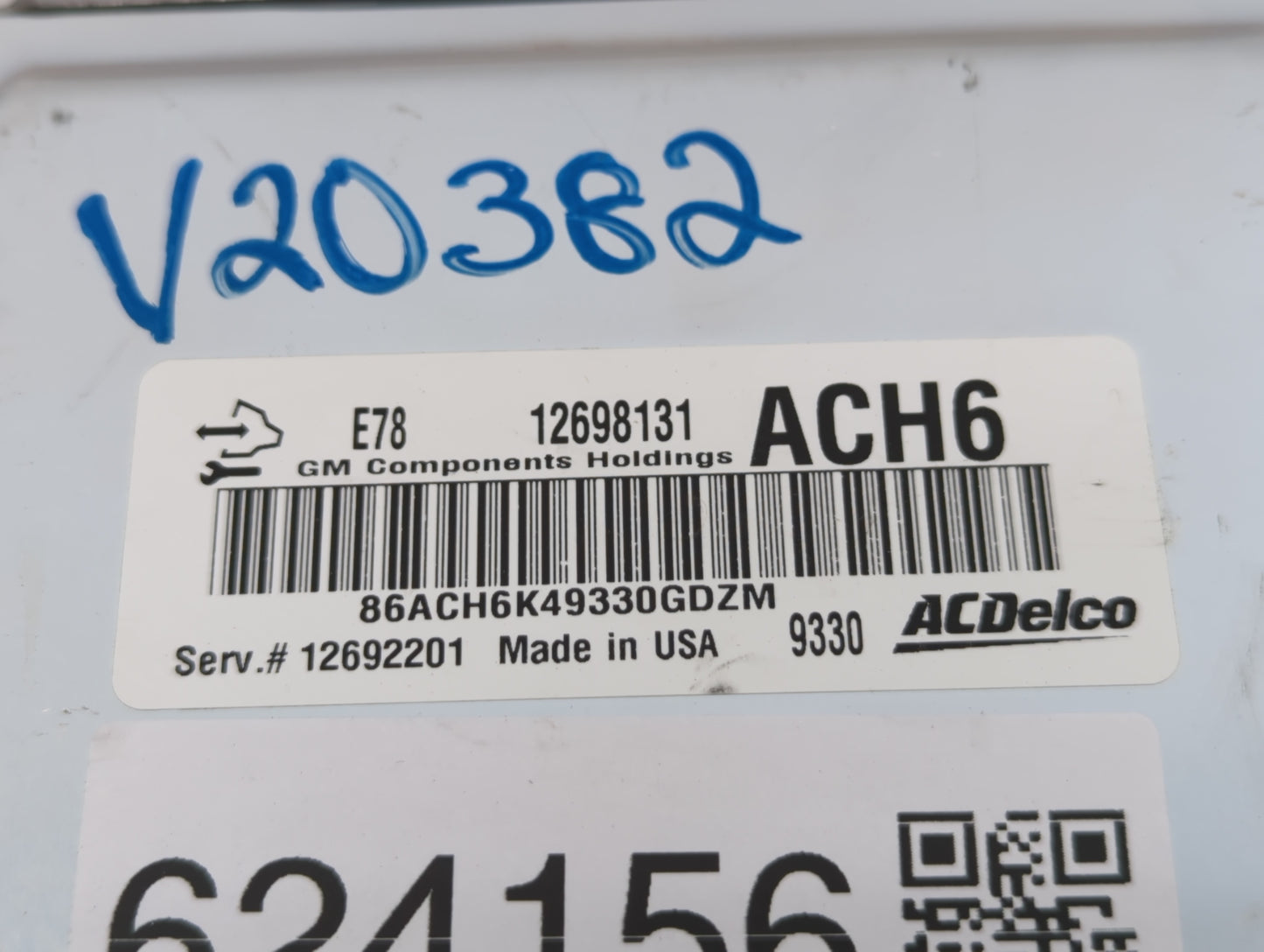2017-2021 Chevrolet Trax PCM Engine Control Computer ECU ECM PCU OEM P/N:12698131 12692201 Fits Fits 2017 2018 2019 2020 202