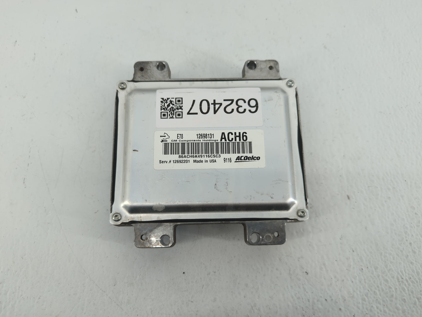 2017-2021 Chevrolet Trax PCM Engine Control Computer ECU ECM PCU OEM P/N:E78 12698131 Fits Fits 2017 2018 2019 2020 2021 OEM