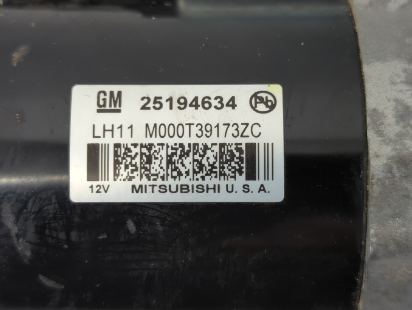 2013-2021 Chevrolet Trax Car Starter Motor Solenoid OEM P/N:25194634 Fits OEM Used Auto Parts - Oemusedautoparts1.com