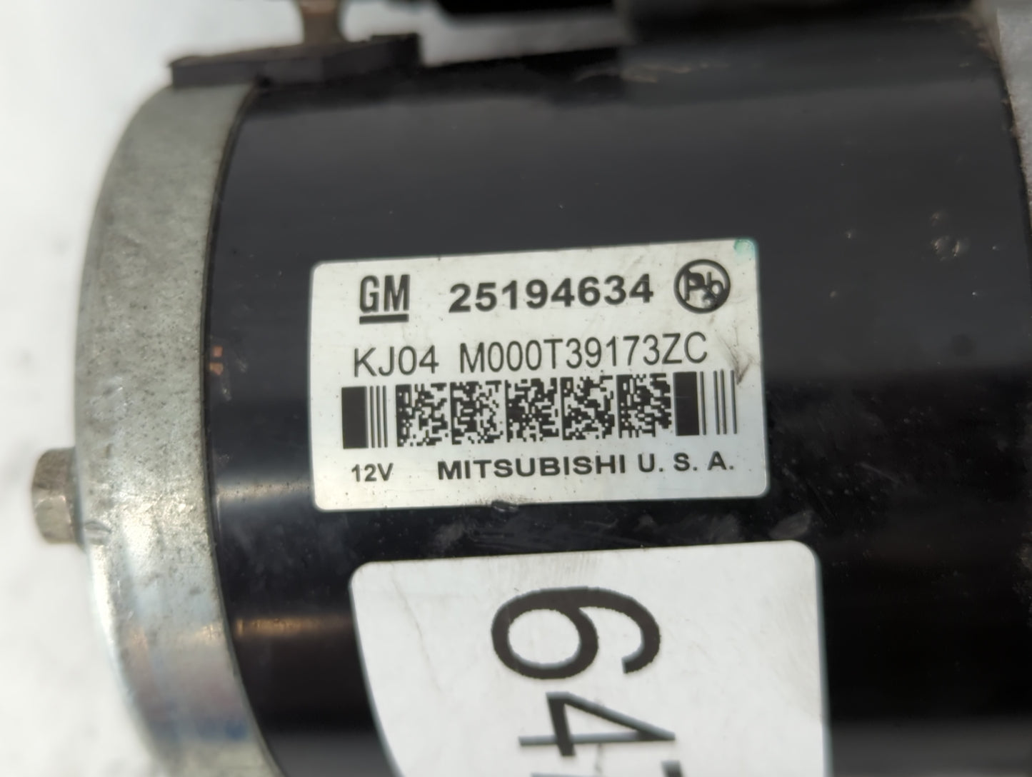2013-2021 Chevrolet Trax Car Starter Motor Solenoid OEM P/N:25194634 Fits OEM Used Auto Parts - Oemusedautoparts1.com