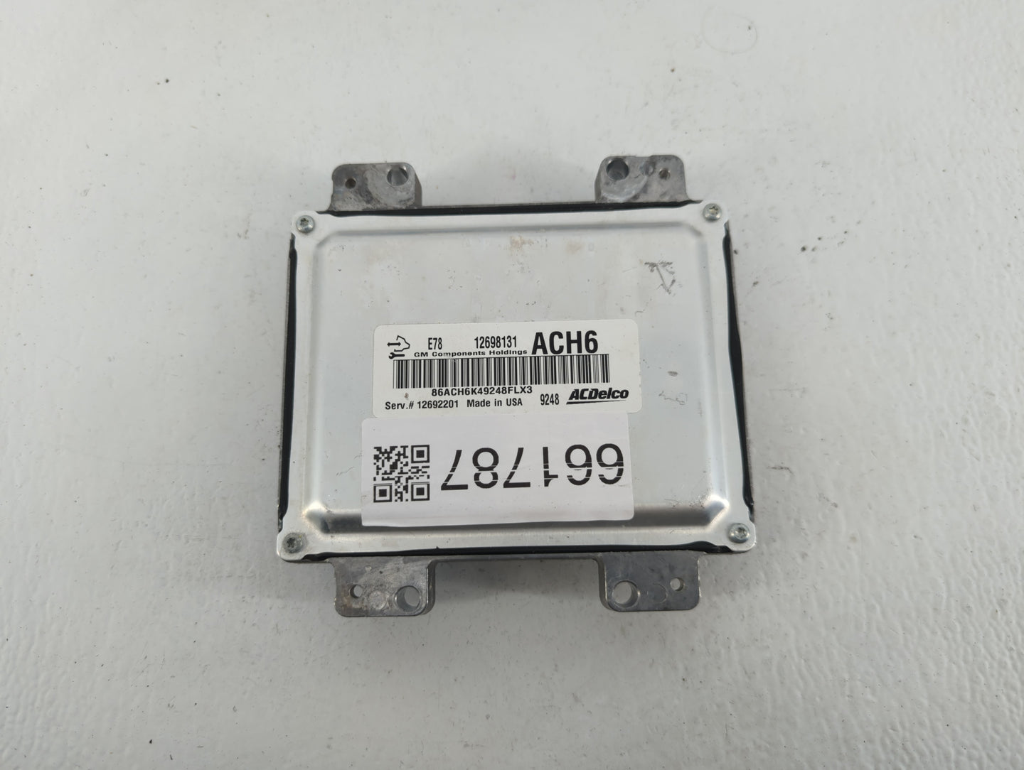 2017-2021 Chevrolet Trax PCM Engine Control Computer ECU ECM PCU OEM P/N:12692201 12698131 Fits Fits 2017 2018 2019 2020 202
