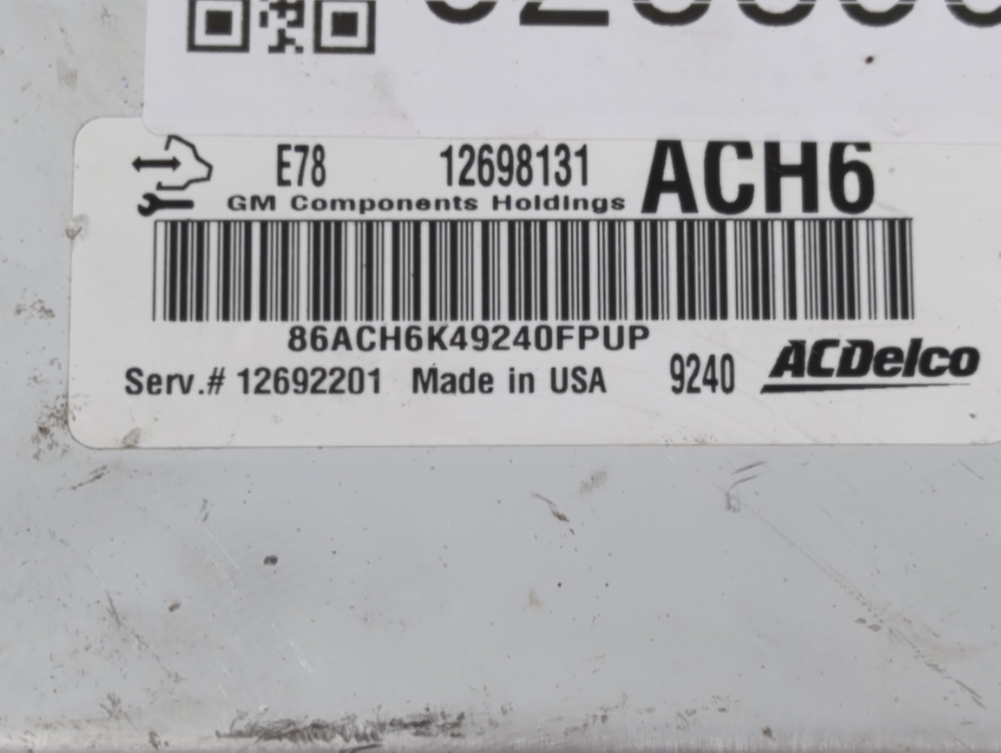 2017-2021 Chevrolet Trax PCM Engine Control Computer ECU ECM PCU OEM P/N:12698131 Fits Fits 2017 2018 2019 2020 2021 OEM Use
