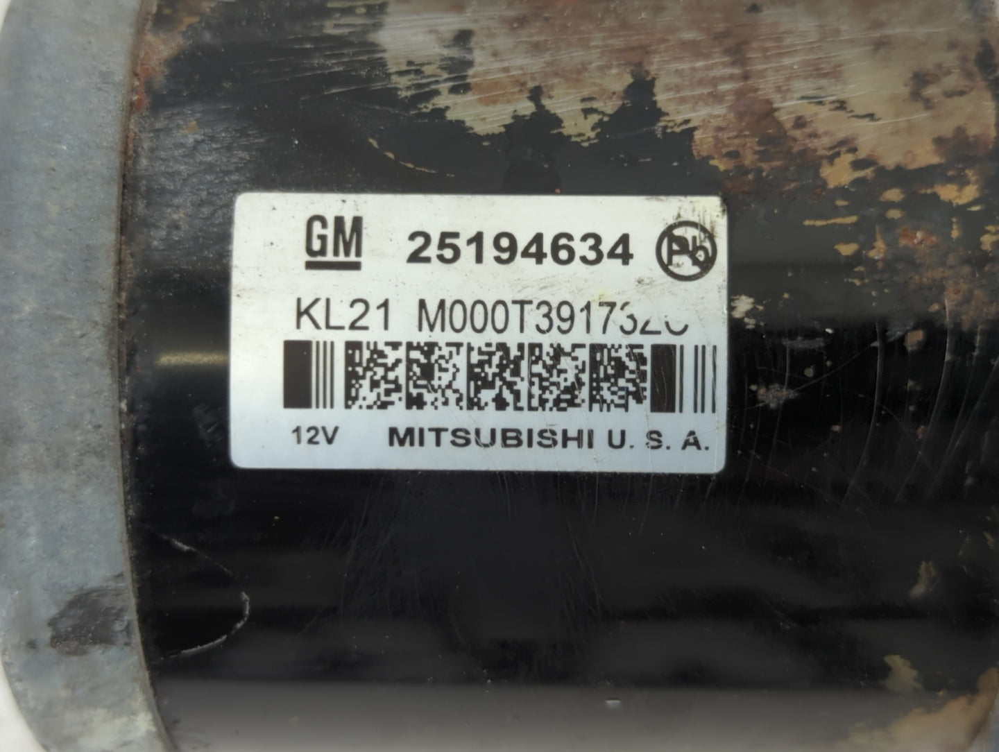 2013-2021 Chevrolet Trax Car Starter Motor Solenoid OEM P/N:25194634 Fits OEM Used Auto Parts - Oemusedautoparts1.com