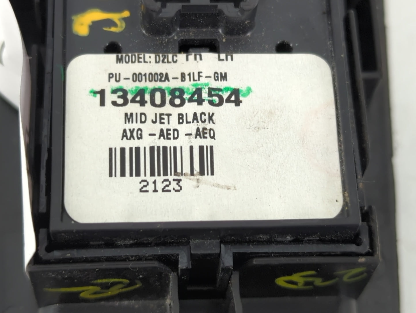 2017-2021 Chevrolet Trax Master Power Window Switch Replacement Driver Side Left P/N:13408454 Fits Fits 2017 2018 2019 2020 