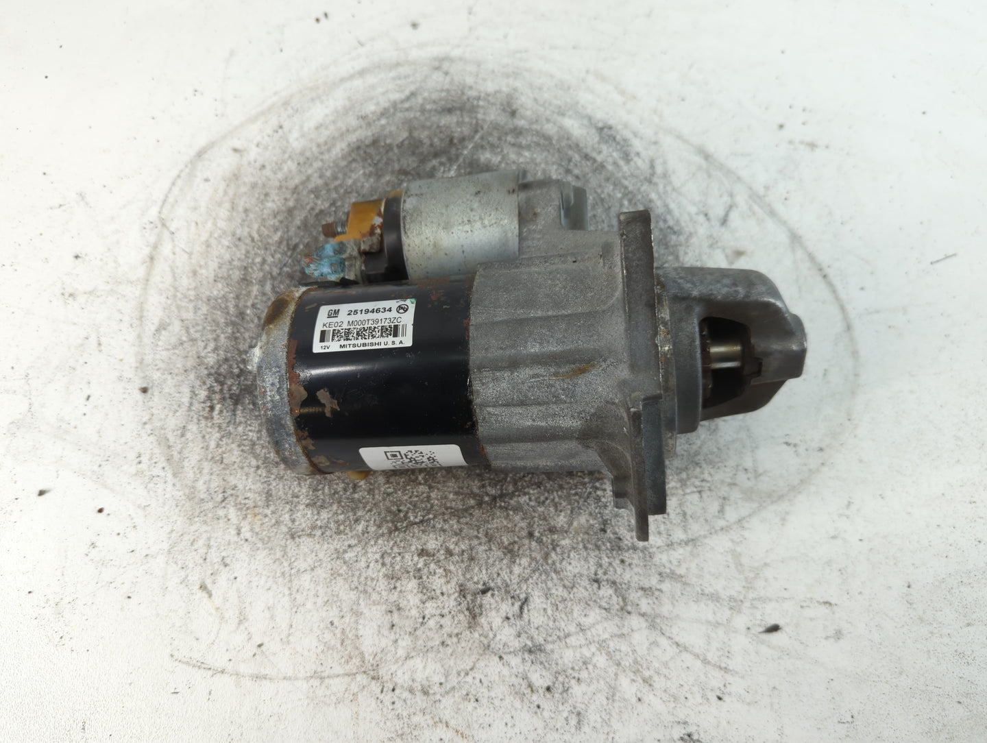 2013-2021 Chevrolet Trax Car Starter Motor Solenoid OEM P/N:M000T39173ZC 25194634 Fits OEM Used Auto Parts - Oemusedautopart