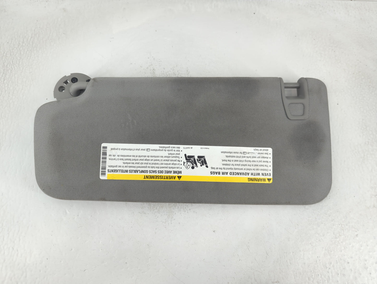 2017-2021 Chevrolet Trax Sun Visor Shade Replacement Driver Left Mirror Fits Fits 2017 2018 2019 2020 2021 OEM Used Auto Par