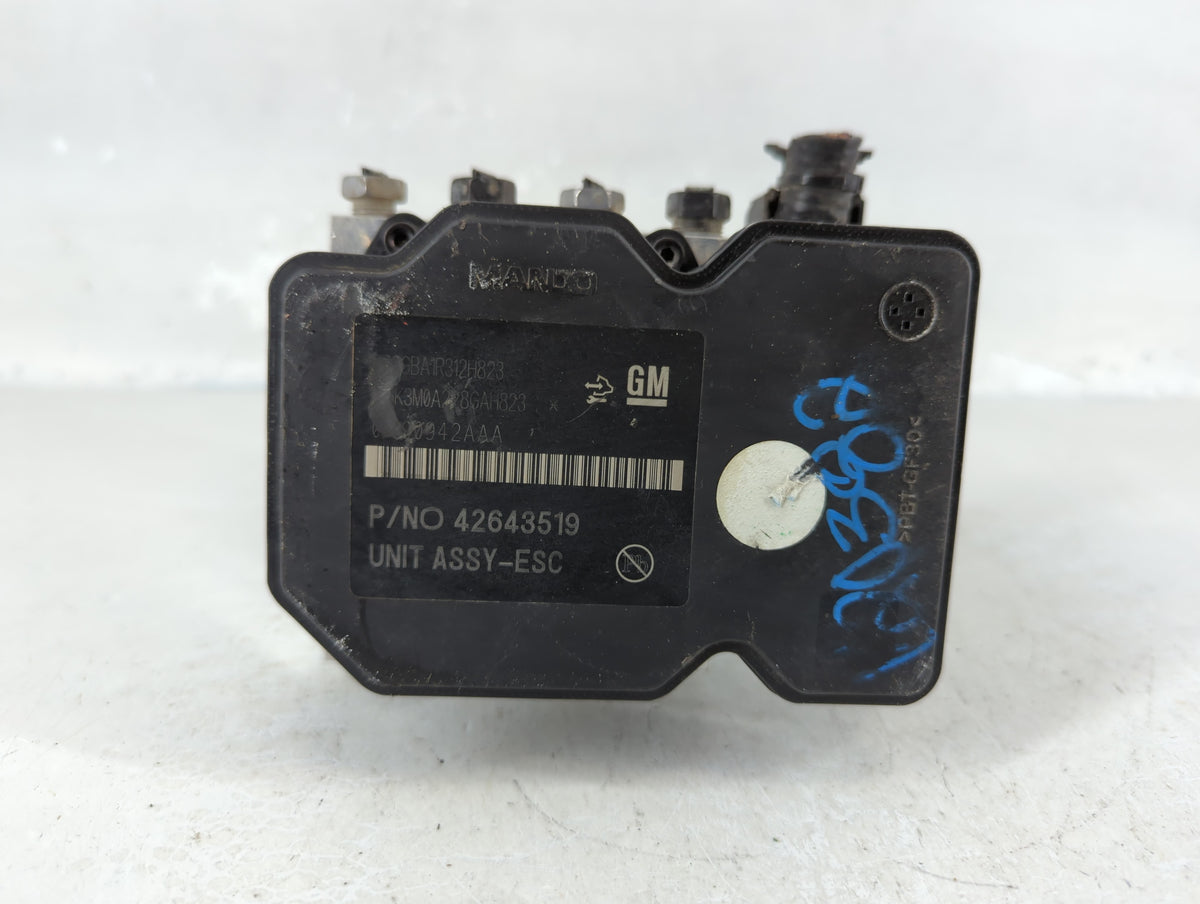 2017-2021 Chevrolet Trax Anti-Lock Brake ABS Pump Module Actuator OEM P/N:42643519 Fits Fits 2017 2018 2019 2020 2021 OEM Us
