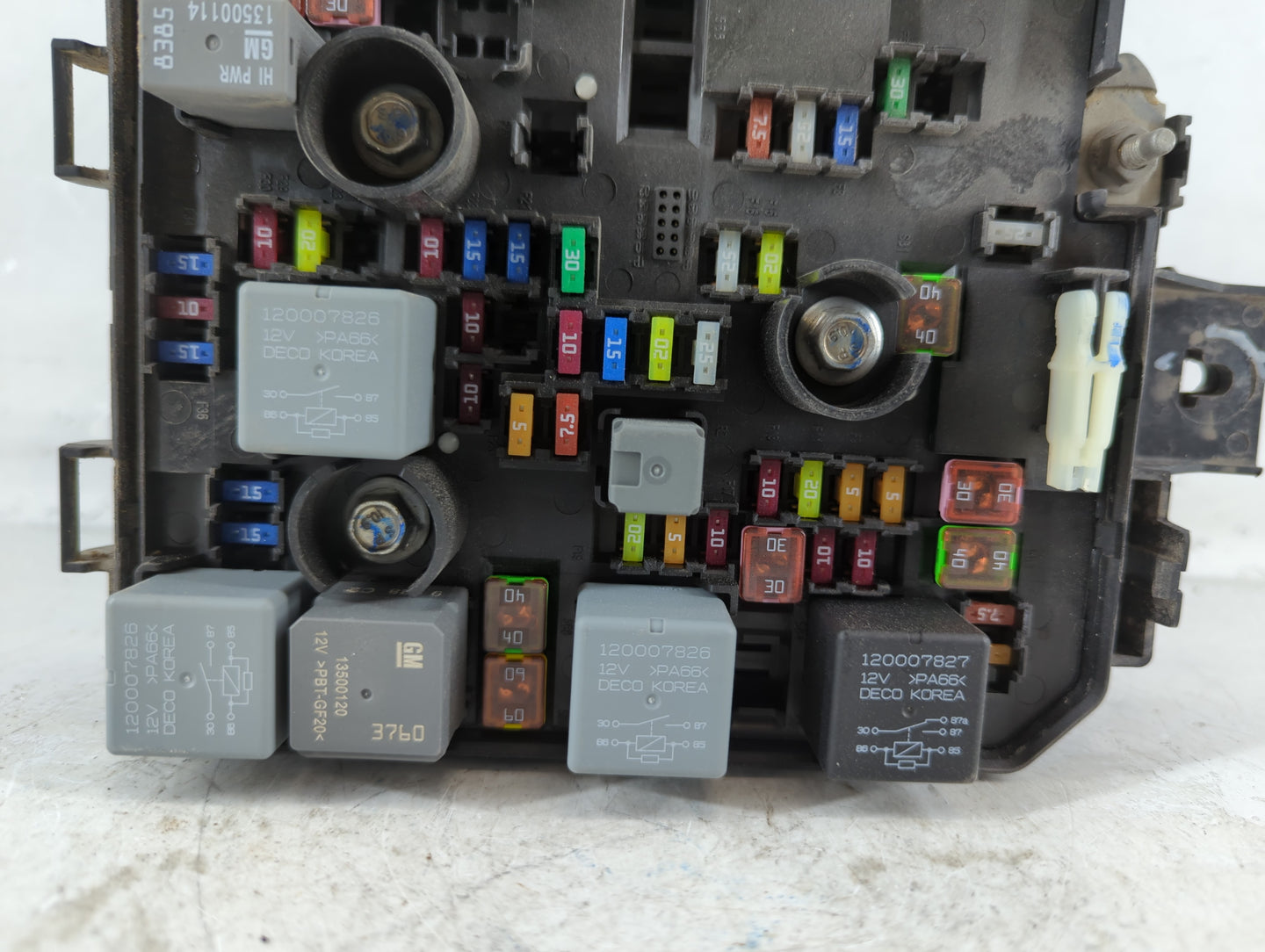 2018-2021 Chevrolet Trax Fusebox Fuse Box Panel Relay Module P/N:42624875 Fits Fits 2018 2019 2020 2021 OEM Used Auto Parts 