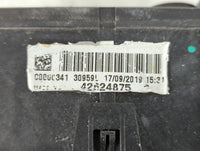 2018-2021 Chevrolet Trax Fusebox Fuse Box Panel Relay Module P/N:42624875 Fits Fits 2018 2019 2020 2021 OEM Used Auto Parts 