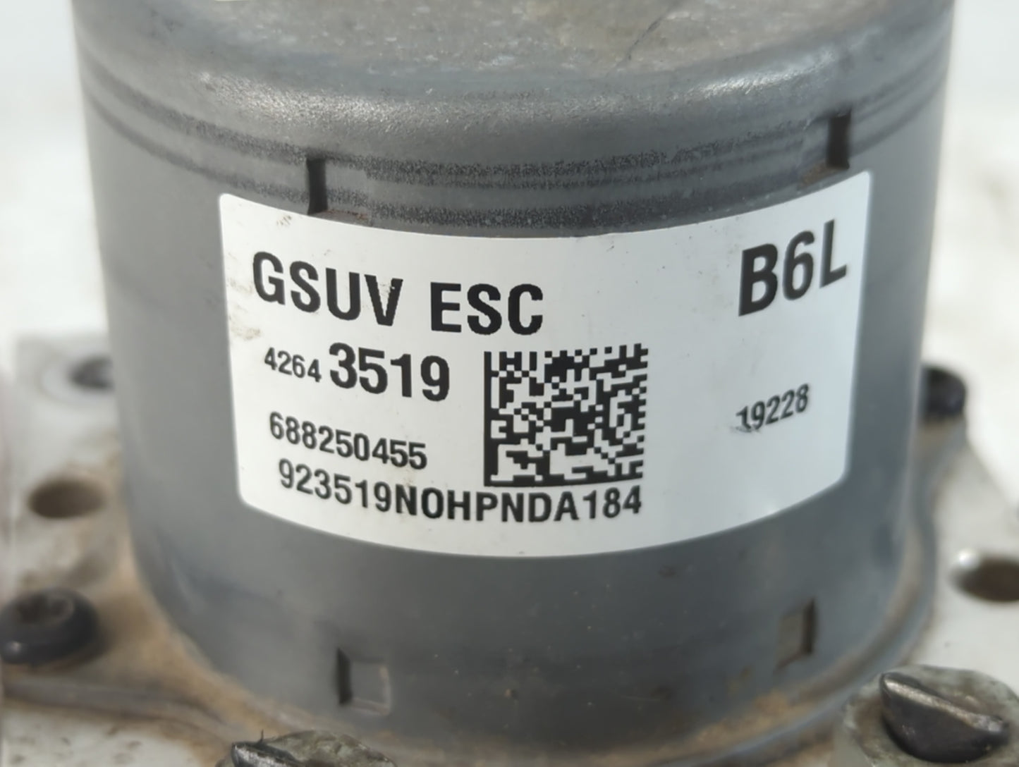 2017-2021 Chevrolet Trax ABS Pump Control Module Replacement P/N:688250455 42643519 Fits Fits 2017 2018 2019 2020 2021 OEM U