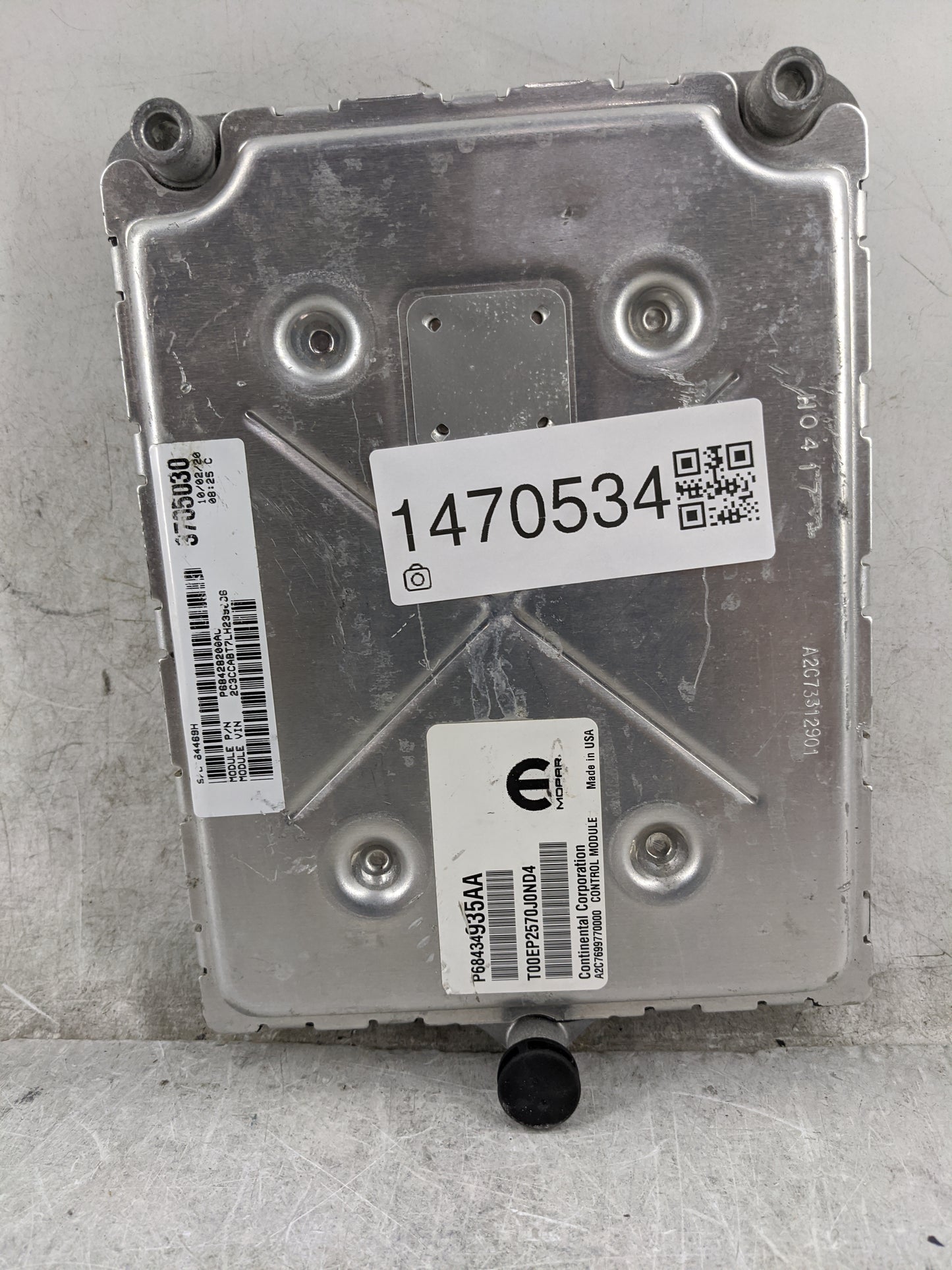 2020-2022 Chrysler 300 PCM Engine Control Computer ECU ECM PCU OEM P/N:P68434935AA T00EP2570J0ND4 Fits Fits 2020 2021 2022 O