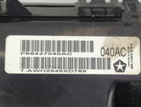 2020 Chrysler 300 Fusebox Fuse Box Panel Relay Module P/N:P68427040AC Fits OEM Used Auto Parts - Oemusedautoparts1.com