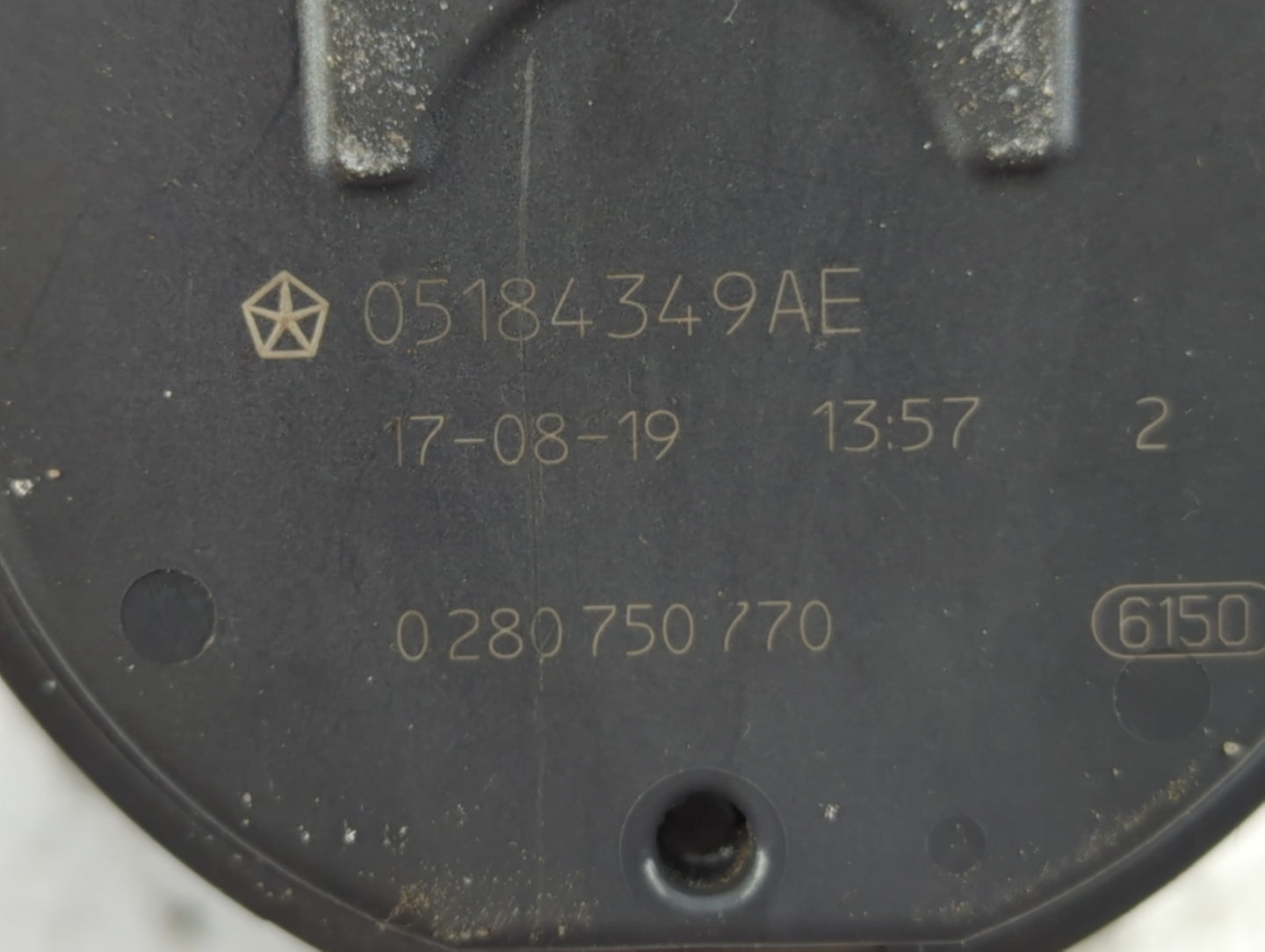 2011-2022 Chrysler 300 Throttle Body P/N:0 280 750 770 05184349AE Fits OEM Used Auto Parts - Oemusedautoparts1.com