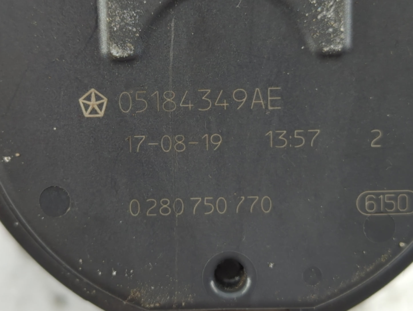 2011-2022 Chrysler 300 Throttle Body P/N:0 280 750 770 05184349AE Fits OEM Used Auto Parts - Oemusedautoparts1.com