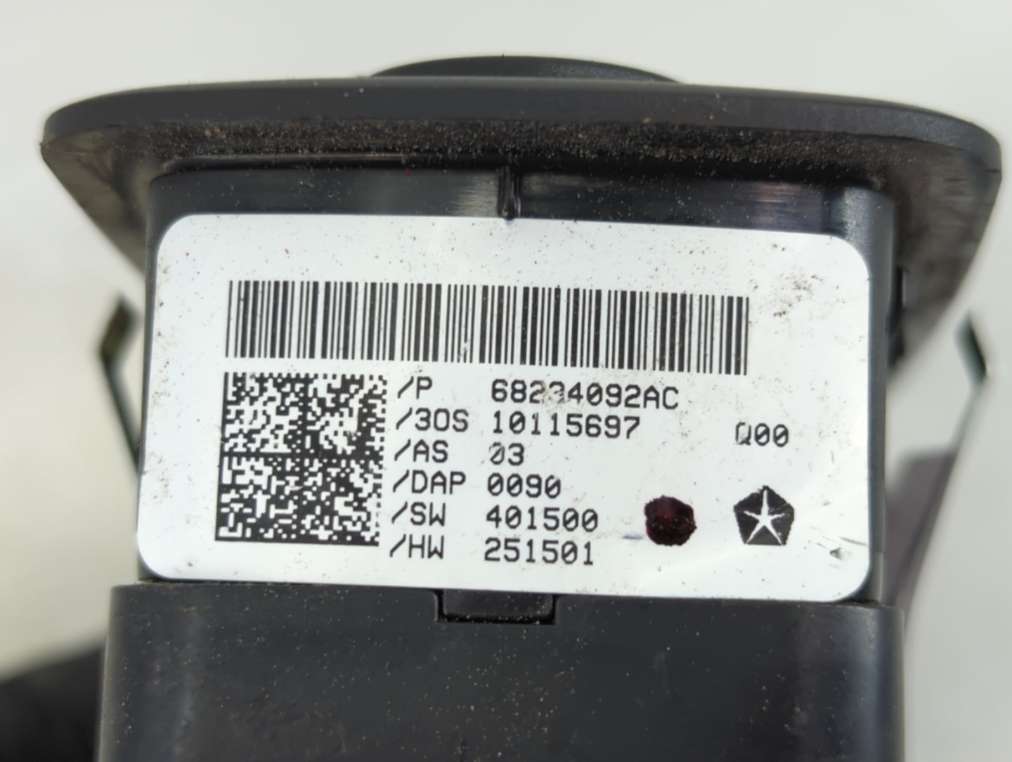 2017-2022 Chrysler Pacifica Master Power Window Switch Replacement Driver Side Left P/N:68234092AC Fits OEM Used Auto Parts 