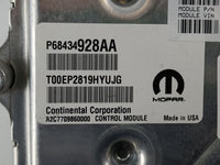 2020-2022 Chrysler Pacifica PCM Engine Control Computer ECU ECM PCU OEM P/N:P68434928AA Fits Fits 2020 2021 2022 OEM Used Au