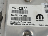2020-2022 Chrysler Pacifica PCM Engine Control Computer ECU ECM PCU OEM P/N:P68434928AA Fits 2020 2021 2022 OEM Used Auto Pa