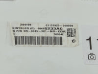 2020 Chrysler Pacifica Instrument Cluster Speedometer Gauges P/N:68436233AC Fits OEM Used Auto Parts - Oemusedautoparts1.com