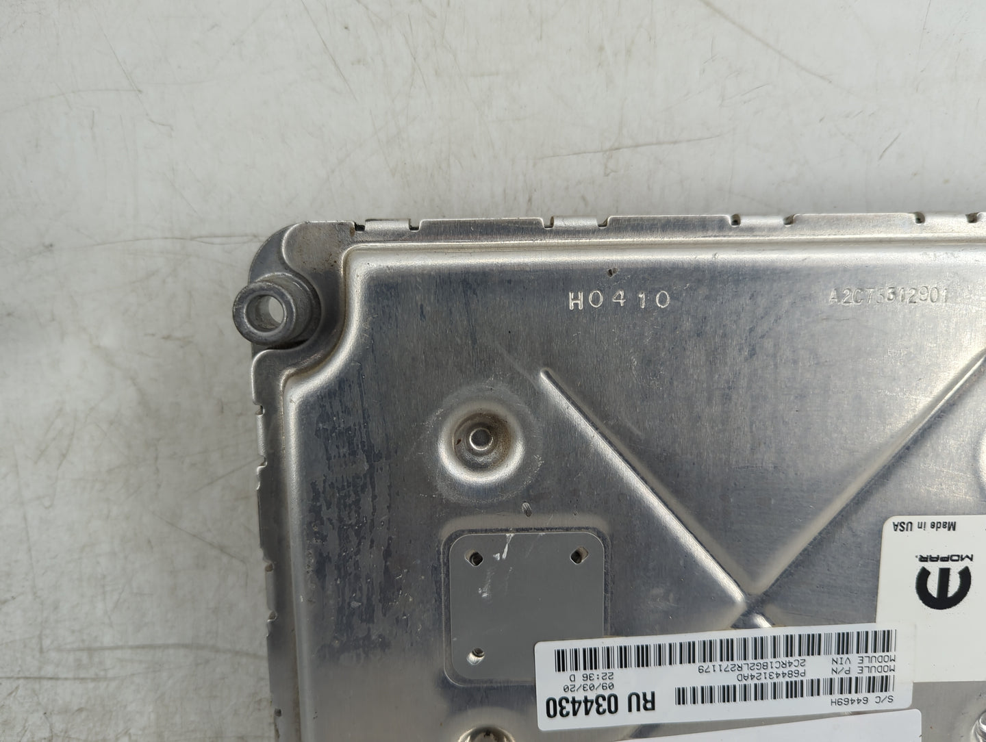 2020-2022 Chrysler Pacifica PCM Engine Control Computer ECU ECM PCU OEM Fits OEM Used Auto Parts - Oemusedautoparts1.com