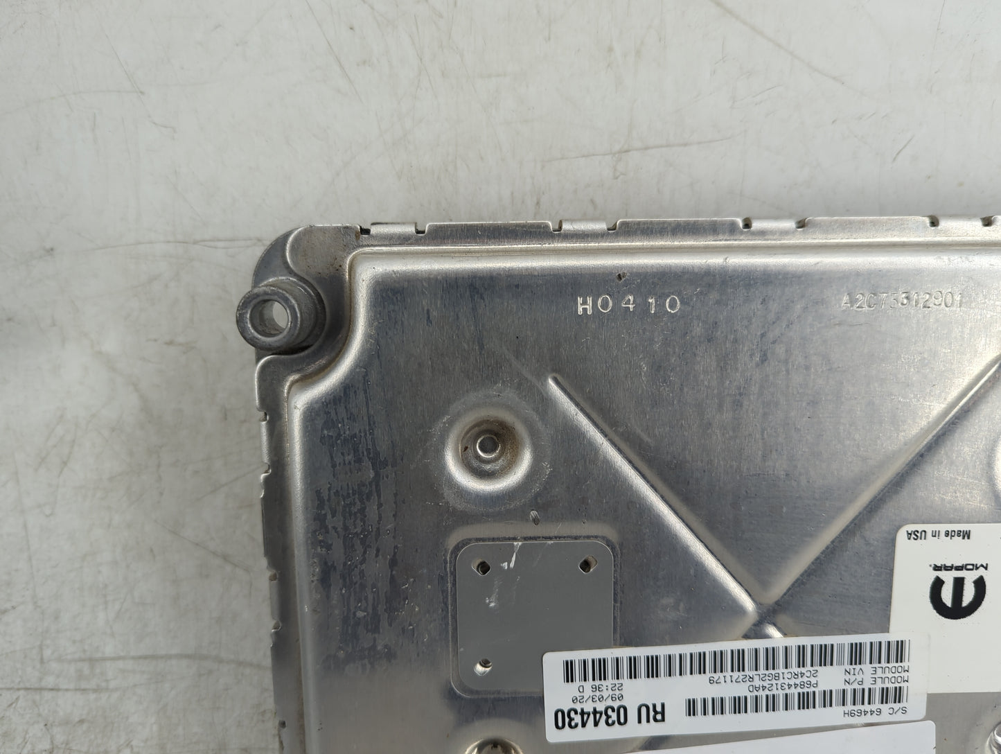 2020-2022 Chrysler Pacifica PCM Engine Control Computer ECU ECM PCU OEM Fits OEM Used Auto Parts - Oemusedautoparts1.com